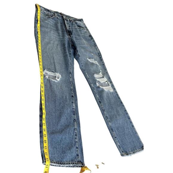 BDG Urban Outfitters Bootcut Jeans Women 31 Distressed Denim Streetwear - Picture 6 of 16